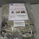 Covers & All Storage Bags, 90 litres Large size Space Saver bags Heavy Duty Storage Organizer Multipurpose, 12 Oz Waterproof UV-Resistant & Tear-Proof (23"L x 17"W x 14"H Inches, Beige, Pack of 3)