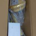 Facial Steamer Professional with More Steam for Deep Cleansing and Hydration, Estheticians Steamer on Wheels with Time Setting, Face Steamer Adjustable Height for Beauty, Spa and Home UseGolden (Extra Large)