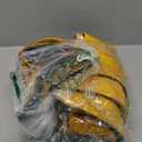 4 PCS Set of Hand Woven Jute Kilim Cushion Cover Indian Vintage Pillows 18X18 Rug Boho Shams (Pattern 3) (Pattern 3)