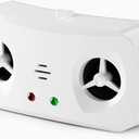 Mouse Repellent Ultrasonic Plug in, Ultrasonic Pest Control Repeller Indoor, Rodent Repellent Ultrasonic Plug in with Ultrasound & Strobe Light, Mice Repellent Indoor for Rodent/Mouse/Squirrel/Roach