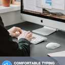 TECKNET Wireless Keyboard and Mouse Combo, Mini Cordless Computer Keyboard and Mouse Set 2.4GHz, Silent Adjustable 1600 DPI, Quiet Click, Lag-Free for Computer, Laptop, PC, Windows, Mac, Chrome OS(SS)