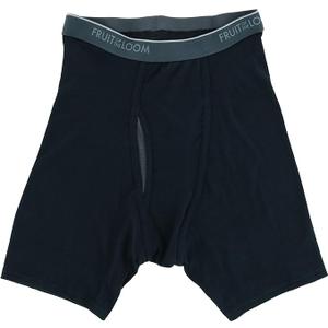 Fruit of the Loom Men's Coolzone Boxer Brief Underwear (2 Pack) (Medium, Black Grey)