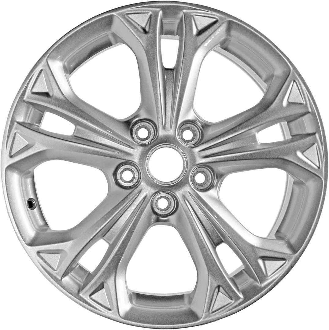 New 17" 17x7.5" Silver Aluminum Alloy Wheel Rim Fits for 2010 2011 2012 Ford Fusion, ALY03871U20, Direct Fit For 2010-2012 Fusion, OE Specs
