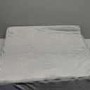 Wedge Pillow for Sleeping, 10" Bed Wedge Pillow for Headboard, Triangle Incline Wedges for Acid Reflux, Pillow Wedge for Back Pain Relief, Elevated Leg Pillows After Surgery, Snoring, Velvet (24*24*10 Inch)