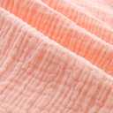 Toddler Girls Summer Outfits Clothes Sleeveless Pant Set Solid Color 100% Cotton Strap Ruffle Baby Clothes 6M~5T (12~18M, Light Pink)