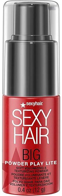 SexyHair Big Powder Play Lite Soft Volumizing & Texturizing, 0.4 Oz | Up to 50% More Volume | Lightweight | Invisible