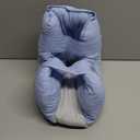 Heel Protector Cushion to Relieve Pressure from Sores and Ulcers, Adjustable Foot Pillow for Bedridden Patients Supplies, Ankle Pillow for Heel Pain Relief (Blue - 1 Pc)