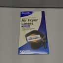 Reynolds Kitchens Air Fryer Liners Disposable, Unbleached Parchment Paper Sheets, 50 Count