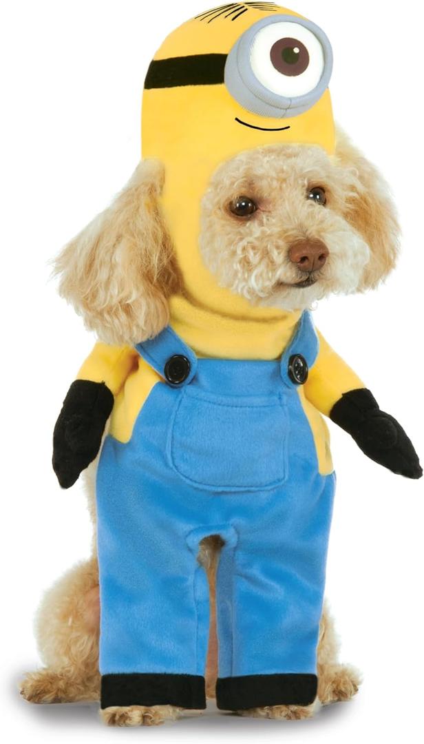 Despicable Me: Minion Stuart Pet Costume for For Dogs or Cats by Rubies, Medium