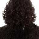 ALLAURA  Jon Snow Wig Northern Snow King Wig + Shield Jon Snow Pin  Bruno Short Black Curly Cosplay Wigs For Men Halloween Cosplay Halloween Costume