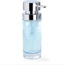 Better Living Clara Foaming Hand Soap Dispenser, Kitchen, Bathroom Countertop Soap Pump Dispenser, Foaming Sanitizer Dispenser, Refillable Liquid Foam Soap Dispenser, 6.7 oz, Clear (Medium)