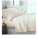 King Size Ivory Color Bedding Sheets Set | 800 Thread Count | Long Staple 100% Egyptian Cotton Ultra Soft Sateen Weave, Fit Mattress Upto 21" Deep Pocket 4 PC Sheet Set & Pillowcases Set