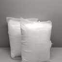 MIULEE Throw Pillows Inserts, Pack of 2 20x20 Inch 100% Virgin Fiber Filling Bed Couch Pillows