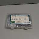 SUNXULIMI M6 M8 M10 Screws Hex Head Bolts Screws, Nuts, Flat & Lock Washers Assortment Kit, Stainless Steel 304, Machine Fully Thread, Bright Finish, Includes 8 Most Common Sizes 208PCS