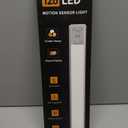 Under Cabinet Lighting Wireless, 15inch Rechargeable Motion Sensor Light Indoor, 3 Color Closet Light Battery Operated with LED Power Display, Magnetic Under Counter Lights for Kitchen, Home (3Pack)