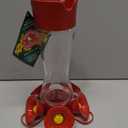 PerkyPet Favored PinchWaist Glass Hummingbird Feeder with Builtin Ant Moat and Bee Guards  16 oz Capacity  204CP4
