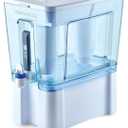 ZeroWater 52-Cup Large Water Filter Dispenser Removes PFOA/PFAS IAPMO certified: Lead, PFOA/PFOS, chromium, mercury; 5-stage Advanced Filtration; 0 TDS Water Filter Pitcher
