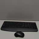 Wireless Keyboard and Mouse Combo, EDJO 2.4G Full-Sized Ergonomic Computer Keyboard with Wrist Rest and 3 Level DPI Adjustable Wireless Mouse for Windows, Mac OS Desktop/Laptop/PC (Black)