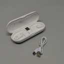 iLive Electronics 16mm Driver Clear Truly Wireless Open Ear Earbuds, White, IAEBTO34W