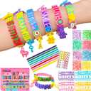 Art & Craft Kits for Kids, Birthday Gifts Friendship Bracelet Making Kit for Girls, DIY Jewelry Making Kit, Girls Present for Ages 5-12, Toys for Age 5, 6, 7, 8, 9, 10, 11, 12 Years Old, Small