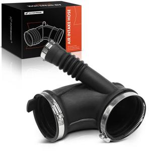 A-Premium Engine Air Intake Hose Tube W/Clamps [DOHC, L6 3.0L, Petrol] Compatible with BMW [E53 Series] X5 3.0i 2001-2006, Sport Utility, 4-Door