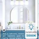 TJOY LED Light Bulbs, 100 Watt Equivalent A19, 5000K Daylight LED Bulbs, 15W Bright White Light Bulbs, Energy Saving Light Bulb with E26 Standard Base, 1500 Lumens Non Dimmable Lamp Bulb, 3 Pack