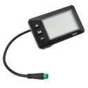 Electric Display, 36V 48V LCD GD01 Display 5 Pin Plug for 22.2mm Handlebar Display