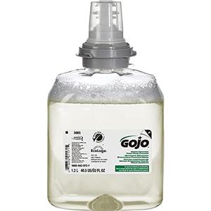 GOJO Green Certified Foam Hand Cleaner, Fragrance Free, EcoLogo Certified, 1200 mL Hand Soap Refill TFX Touch-Free Dispenser (Pack of 2) – 5665-02