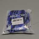 MIZOK Men's Ployester Swimsuit Bikini Briefs with Adjustable Drawstring, L