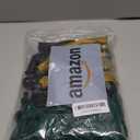 FOTIOMRG Green and Gold Black Balloon Arch Kit with 3pcs Star Balloon, Emerald Forest Dark Green Black Metallic Gold Balloons for Birthday Football Graduation Wedding New Years Party Decoration