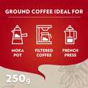 3 x LAVAZZA Qualita Rossa Brick Coffee, 8.8 OZ (EXP 09/30/25)