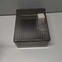 Sealegend Magnetic Slim Trash Can Wastebasket with Lid, Lint Bin, Storage Bins Perfect for Kitchen, Fridge, Cabinet, Bathroom, Laundry Room Organization, Black