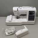 Brother SE700 Sewing and Embroidery Machine, Wireless LAN Connected, 135 Built-in Designs, 103 Built-in Stitches, Computerized, 4" x 4" Hoop Area, 3.7" Touchscreen Display, 8 Included Feet, White