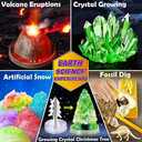 UNGLINGA 150 Experiments Science Kits for Kids, S.T.E.M Educational Project Toys for Boys Girls Birthday Gifts Ideas, Volcano, Chemistry Lab Tools Scientist Set