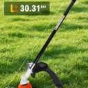 String Trimmer Attachment, 18-Inch Straight Shaft Head for Attachment Capable String Trimmers for More Brands of Powerheads
