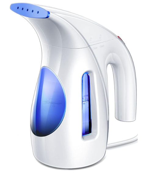 HiLIFE Steamer for Clothes, Portable Handheld Design, 240ml Big Capacity, 700W, Strong Penetrating Steam, Removes Wrinkle, for Home, Office(ONLY FOR 120V)