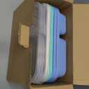 RASUSS 5 Pack Bento Box Adult, Lunch Box Kids，3Compartment Bento Snack Boxes,FoodSafe Materials，Food Storage Containers for School, Work and Travel，Microwave and Dishwasher Safe(light colour)