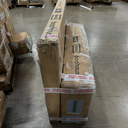 Boahaus Amelia Vanity Desk with LED Mirror  Complete Makeup Station with 11 Drawers, Integrated Power & Built-in Speakers (White)