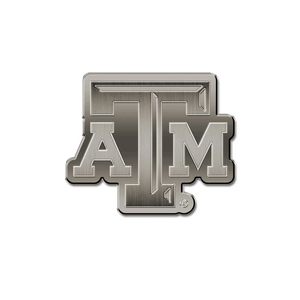 Rico Industries NCAA Standard Antique Nickel Auto Emblem for Car/Truck/SUV