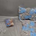 6 Set Baby Shower Decoration Table Centerpieces Photo Props for Boy or Girl Gender Reveal with Elephant, Balloon Stand Holder, 60 Balloons for 1st Birthday Party(Blue, Brown, White)