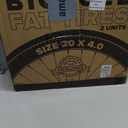 ULTRAVERSE 20x4 E-Bike Fat Tire - Robust, High-Performance 20inch Fat Tyre for MTB and Ebikes, Durable All-Terrain Directional Tread, Superior Density for Street & Trail Adventures-2 Unit