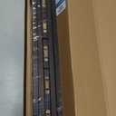 AZSKY Nursery Book Shelves 24 Inch Deep Walnut Floating Bookshelf for Kids Room Wall Mounted Floating Shelves Solid Nursery Bookshelf Perfect Decor for Kitchen Bedroom Living Room Set of 3