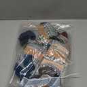 Senker Fashion Wool Socks for Women, Stocking Stuffers Christmas Gifts for Women Mom Her Boot Warm Crew Sock for Winter (Large, Blue Dark Blue Brown Red Green)