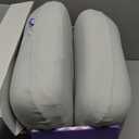 C CUSHION LAB Deep Sleep Pillow, Patented Ergonomic Contour Design for Side & Back Sleepers, Orthopedic Cervical Shape Gently Cradles Head & Provides Neck Support & Shoulder Pain Relief - Calm Grey