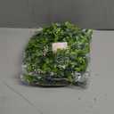 LSKYTOP 2 Pcs Boxwood Wreath with Artificial Wreath Green Leaves Door Wall Window Decoration, 11Inch/PC