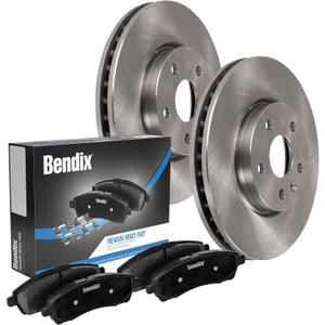 Bendix Premium Front Brake Kit - Replacement Disc Brakes, Rotors and Brake Pads for select Cadillac Escalade, XTS, Chevy Avalanche, Express, Silverado, Suburban, Tahoe, GMC Savana, Sierra Yukon