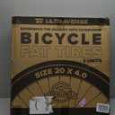 Ultraverse 20 x 4.0 Inner Tube Set with Schrader Valve - Ideal for Mountain Bikes & E-Bikes with 20-Inch Fat Tires - Durable & Reliable Performance- 2 Pack with Tyre Levers