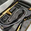 FORIOUS Gold Kitchen Faucet with Pull Down Sprayer, Stainless Steel Commercial Single Handle Classic Spring Pull Out Sink Faucet for Pot Filler, Farmhouse Camper Bar Laundry Room Amazon's Choice