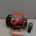 BLACKHORSE-RACING 12V DC Portable Electric Fuel Transfer Extractor Pump Diesel Kerosene Oil Commercial Motor Auto