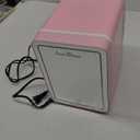 Iceblue Skincare Fridge with Dimmable LED Light Mirror, 4L Compact Makeup Refrigerator for Bedroom, Car, Office & Dorm, Pink Mini Fridge for Beauty Essentials & Beverages(Pink)